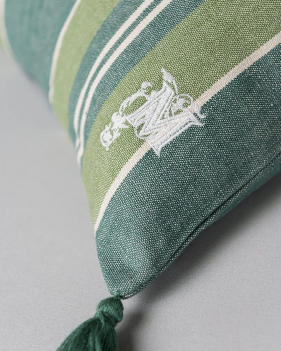 Szepviz Stripe heavy linen pillow by Mind the Gap (LC40094), view 3
