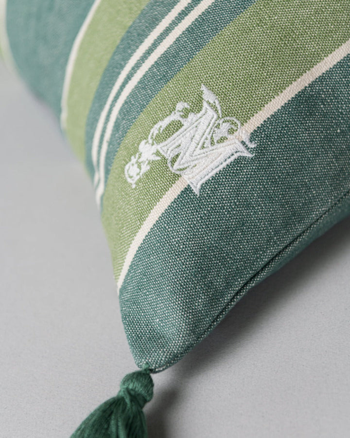 Szepviz Stripe heavy linen pillow by Mind the Gap (LC40094), view 3