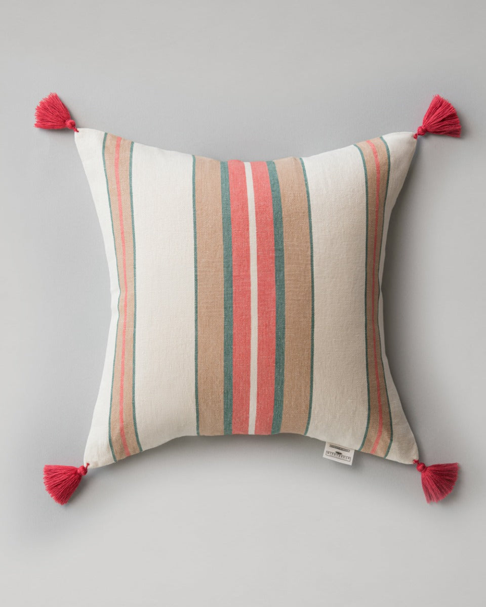 Herina Stripe heavy linen pillow by Mind the Gap (LC40095), view 2