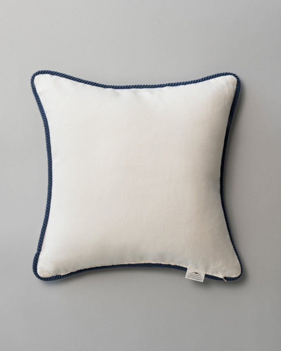 MTG Yachting Club linen embroidered pillow by Mind the Gap (LC40107), view 2