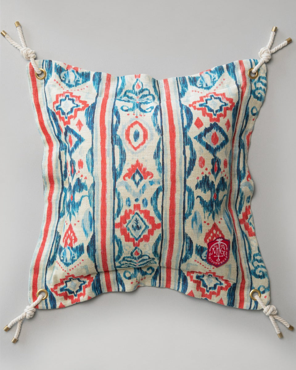 Mediterraneo Ikat pillow by Mind the Gap (LC40111), view 2