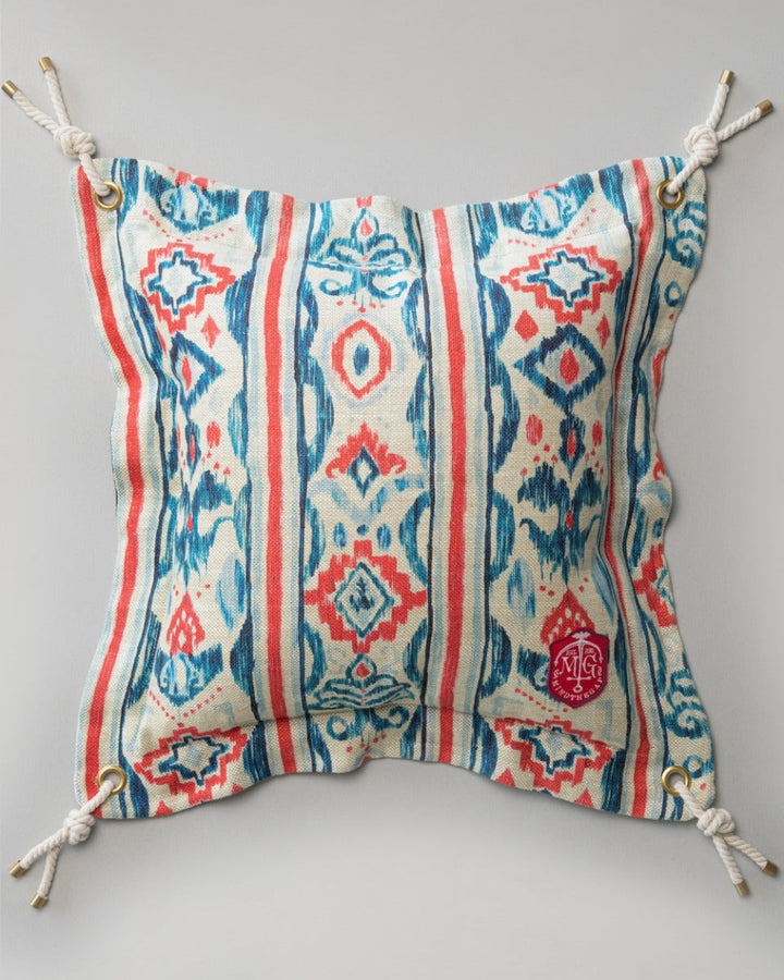 Mediterraneo Ikat pillow by Mind the Gap (LC40111), view 2