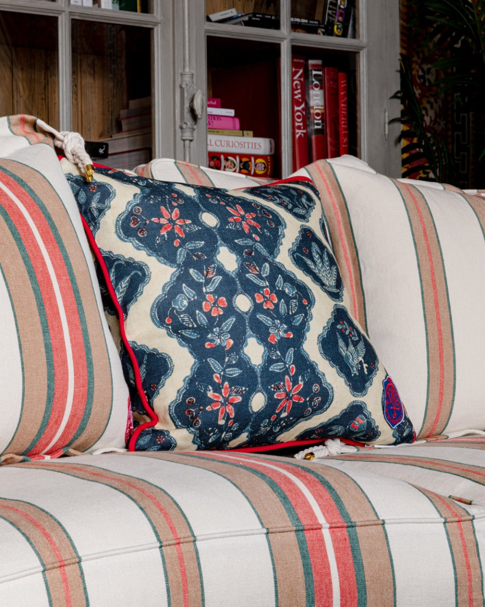 Phoenicia Batik pillow by Mind the Gap (LC40112), view 5
