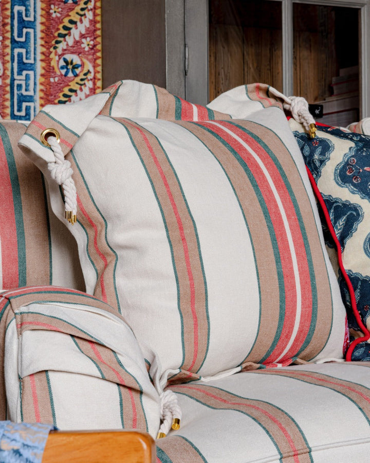 Herina Stripe pillow by Mind the Gap (LC40119), view 3