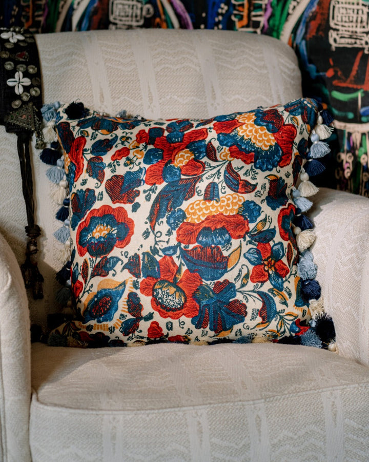 Remondini Floral pillow by Mind the Gap (LC40143), view 4