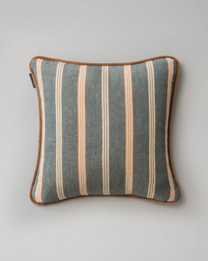 Oregon Stripes Denim washed pillow by Mind the Gap (LC40156), view 2