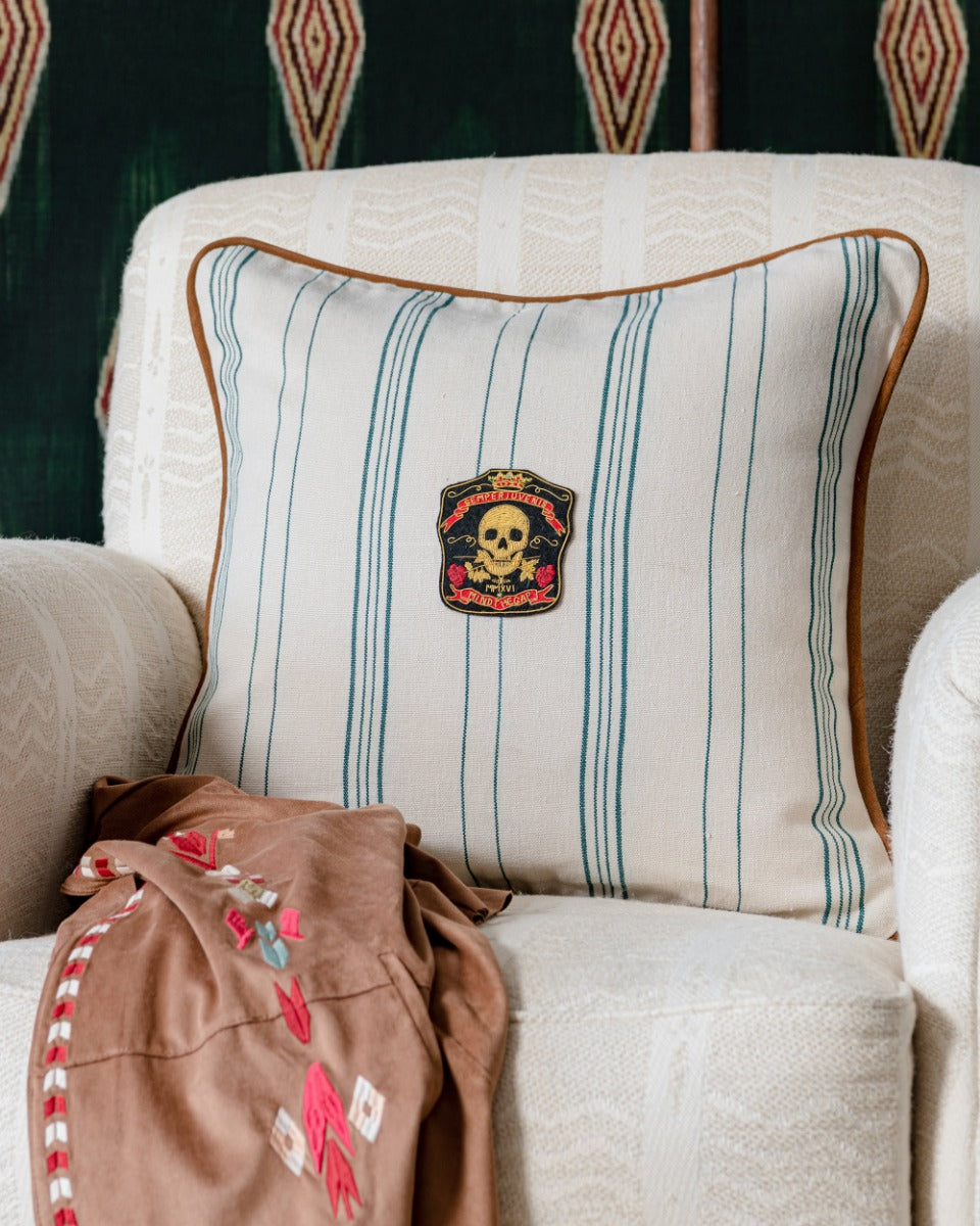 Wichita Stripes pillow by Mind the Gap (LC40160), view 5