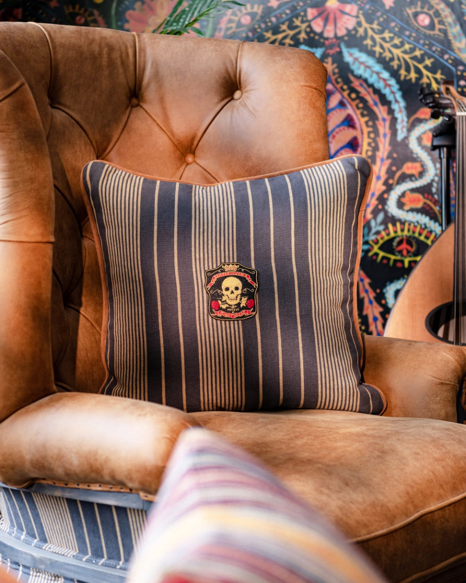 Newport Stripes pillow by Mind the Gap (LC40162), view 5