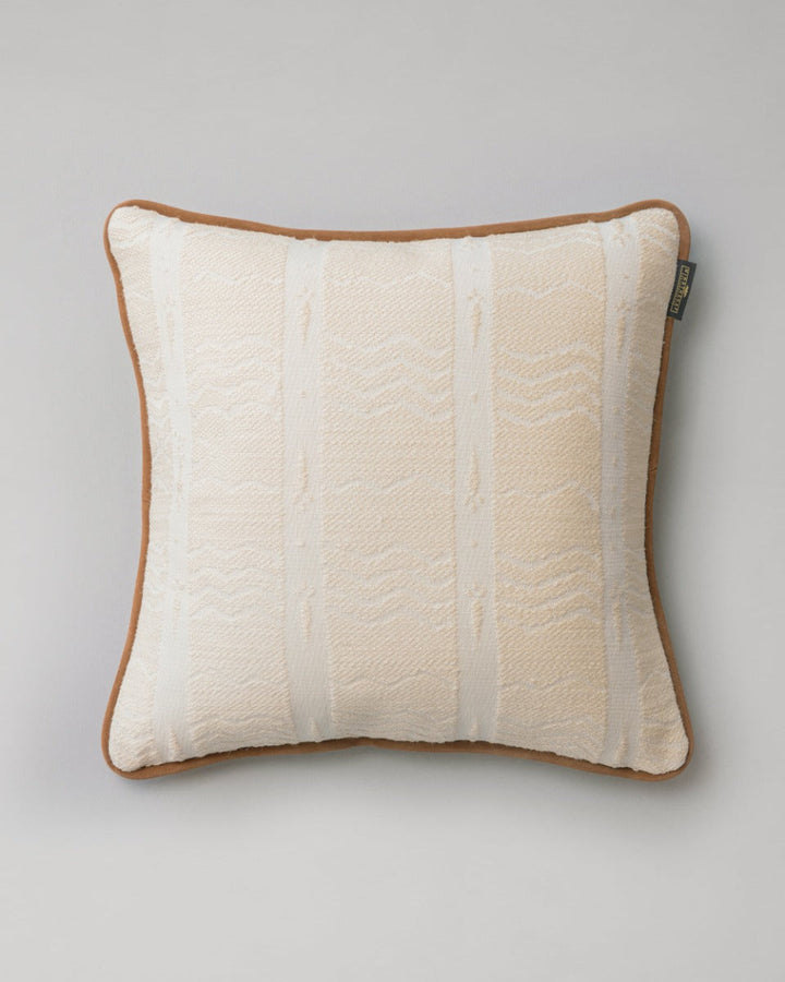 White Lake jacquard pillow by Mind the Gap (LC40167), front