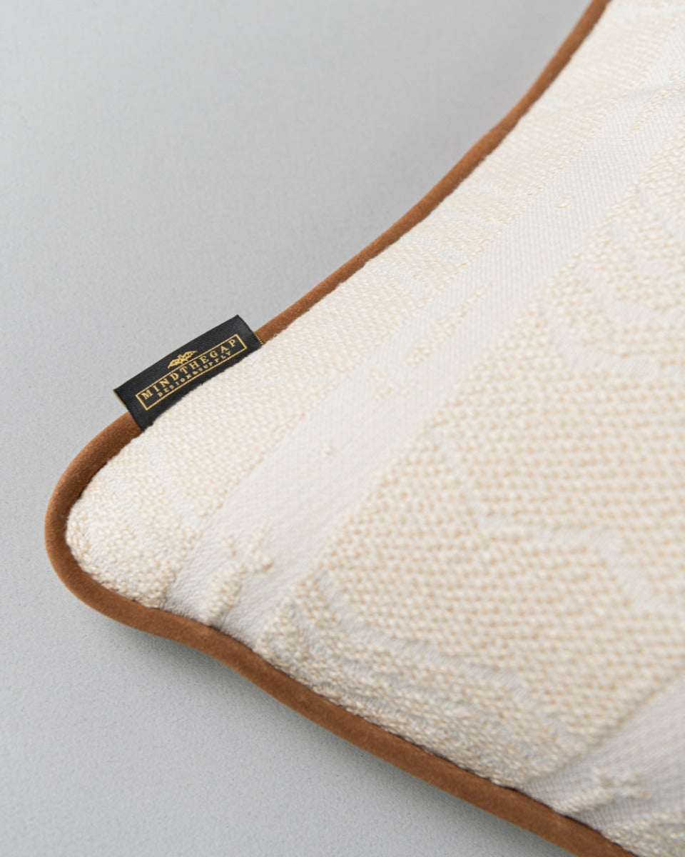 White Lake jacquard pillow by Mind the Gap (LC40167), view 2