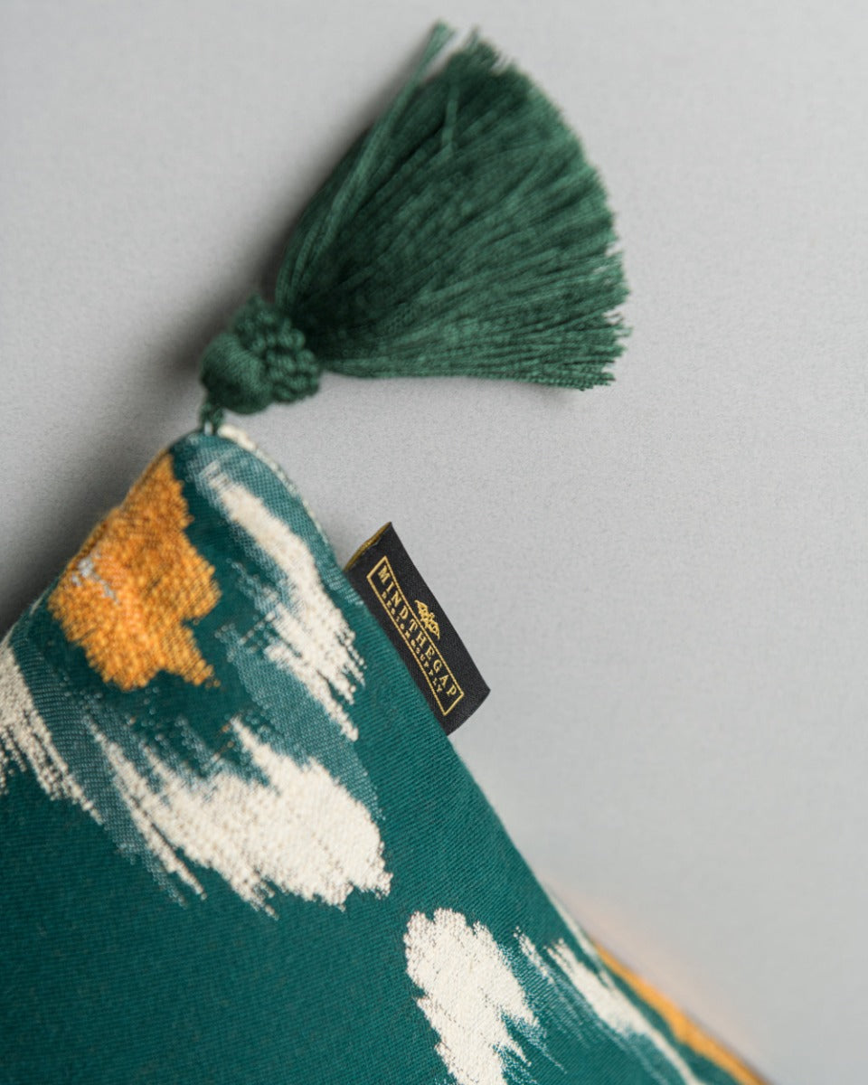 Pradesh Ikat pillow by Mind the Gap (LC40172), view 2