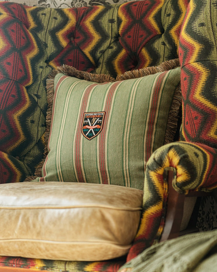 Tyrolean Stripes pillow by Mind the Gap (LC40183), view 5
