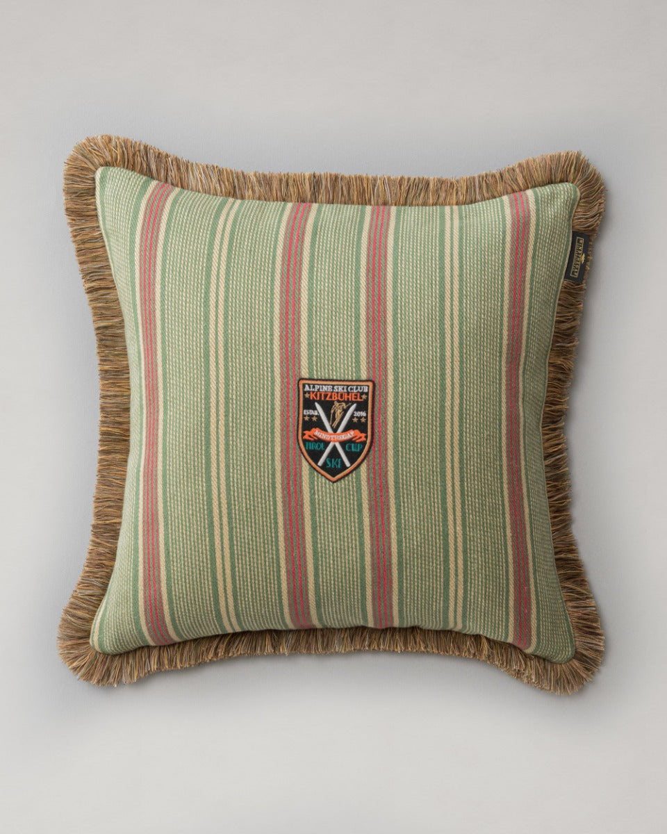 Tyrolean Stripes pillow by Mind the Gap (LC40183), front
