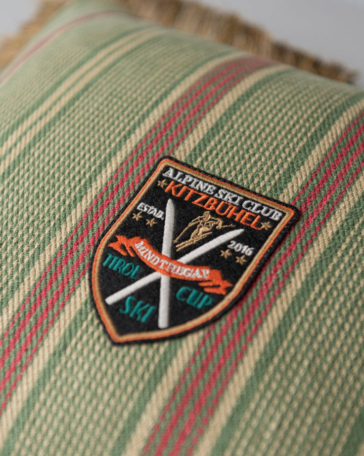 Tyrolean Stripes pillow by Mind the Gap (LC40183), view 3