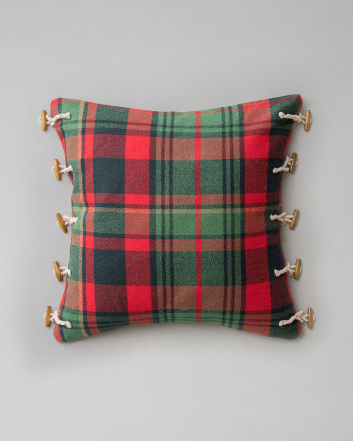 Tyrolean Plaid pillow by Mind the Gap (LC40189), view 2