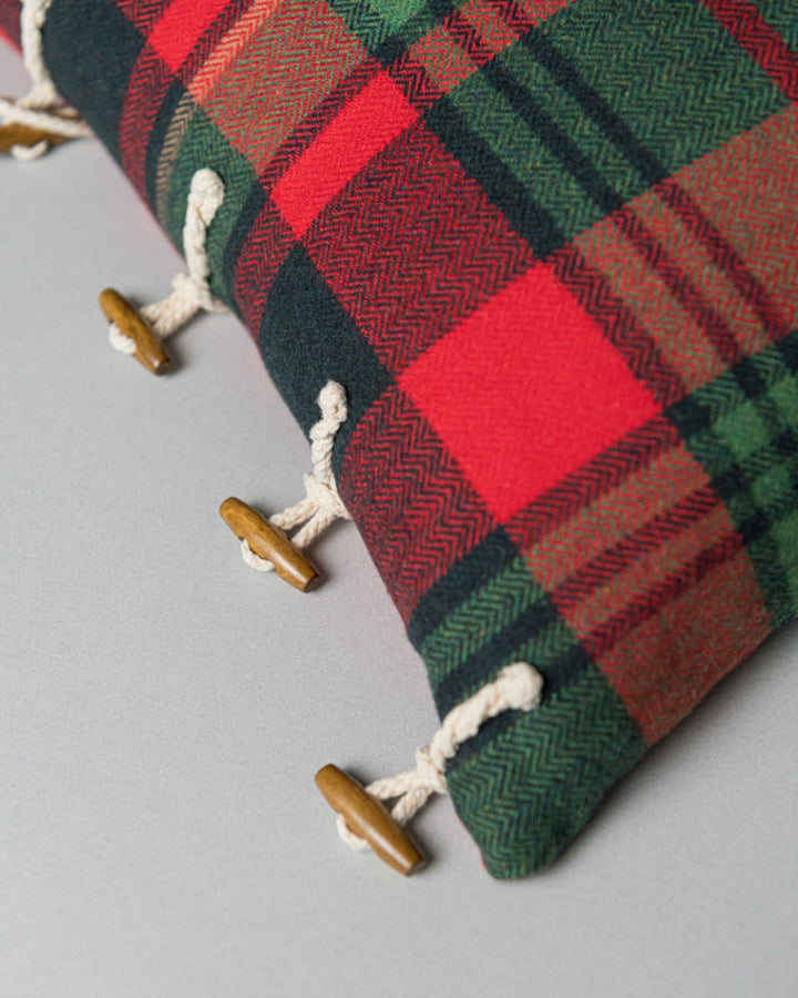 Tyrolean Plaid pillow by Mind the Gap (LC40189), view 5