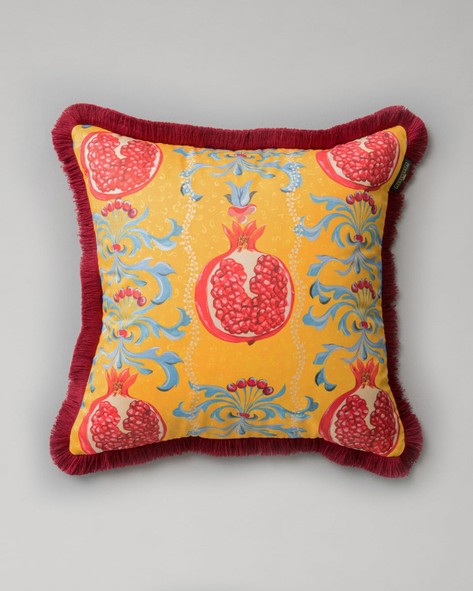 Melagranata cotton pillow by Mind the Gap (LC40221), front