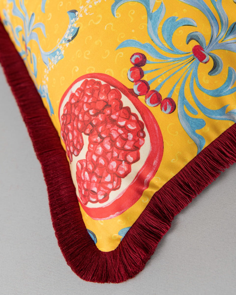 Melagranata cotton pillow by Mind the Gap (LC40221), view 2