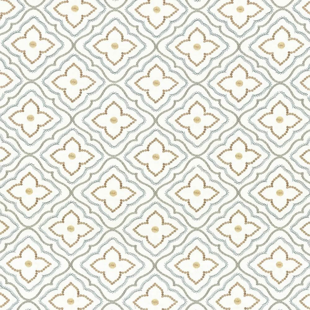 Le Batrie Robins Egg by Kasmir Designer Fabric 1436 100% Cotton
Embroidery
100% Viscose
 INDIA </p><p>Repeat: Horizontal: 8 2/8 inches and Vertical: 8 2/8 inches 50 - Swanky Fabrics -