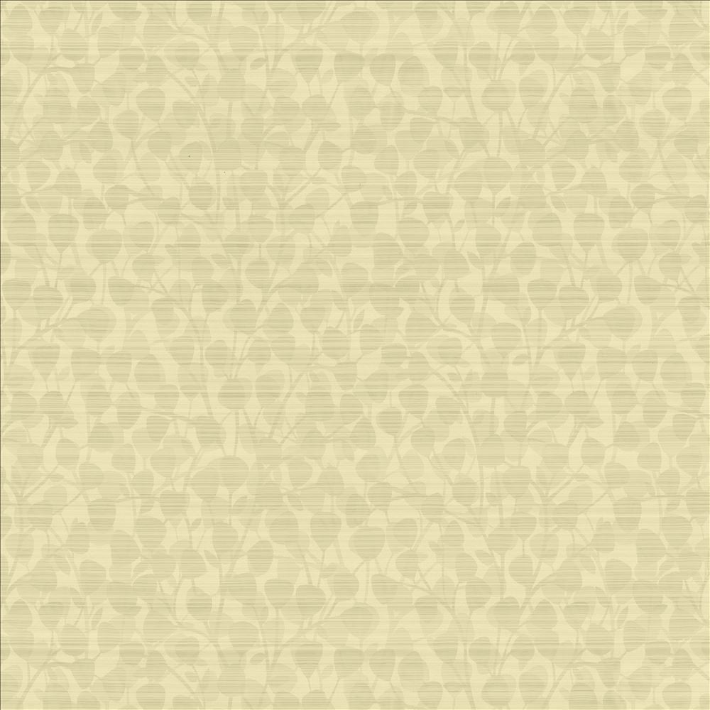 Leaf Overlay Cream by Kasmir Designer Fabric 5118 100% Polyester
 USA </p><p>Repeat: Horizontal: 29 2/8 inches and Vertical: 32 2/8 inches 53 - Swanky Fabrics -