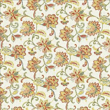 Leopold Garden by Kasmir Designer Fabric 5063 100% Cotton PAKISTAN 15,000 Wyzenbeek Double Rubs H: 27 inches, V: 27 inches 54 - 55 - Swanky Fabrics - Kasmir