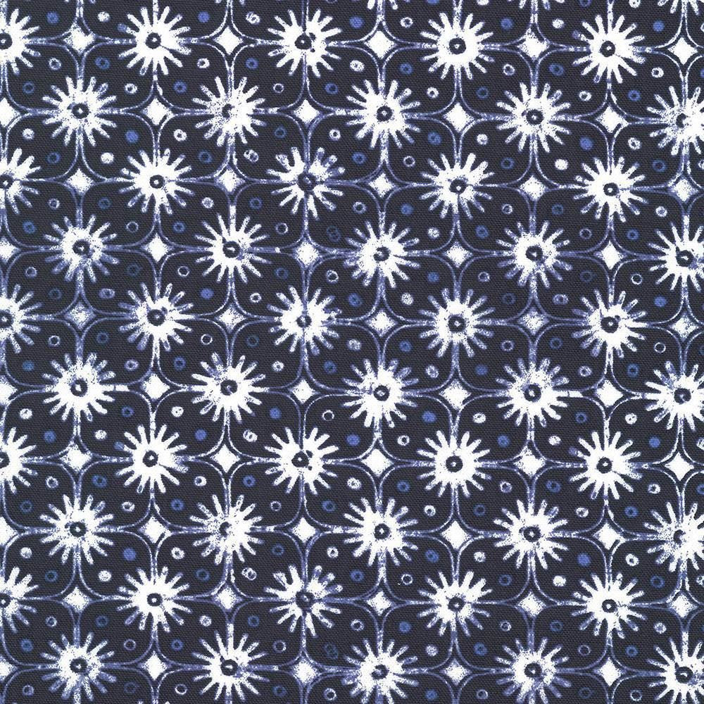 Light Show Indigo  by Kasmir Designer Fabric 5072 100% Cotton
 CHINA 15,000 Wyzenbeek Double Rubs Horizontal: 6 6/8 inches and Vertical: 6 6/8 inches 54  - Swanky Fabrics -