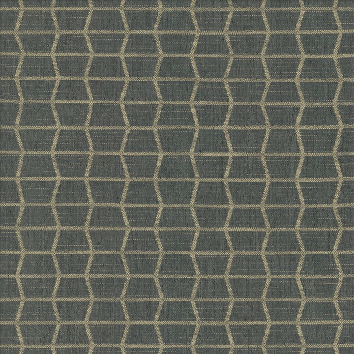 Liliana Charcoal  by Kasmir Designer Fabric 1457 60% Polyester
40% Cotton
 INDIA 15,000 Wyzenbeek Double Rubs Horizontal: 3 4/8 inches and Vertical: 2 3/8 inches 54  - Swanky Fabrics -