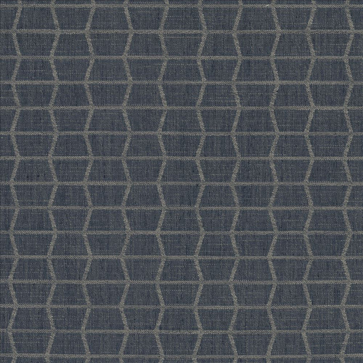 Liliana Indigo by Kasmir Designer Fabric 1458 60% Polyester
40% Cotton
 INDIA </p><p>Repeat: Horizontal: 3 4/8 inches and Vertical: 2 3/8 inches 54 - Swanky Fabrics -