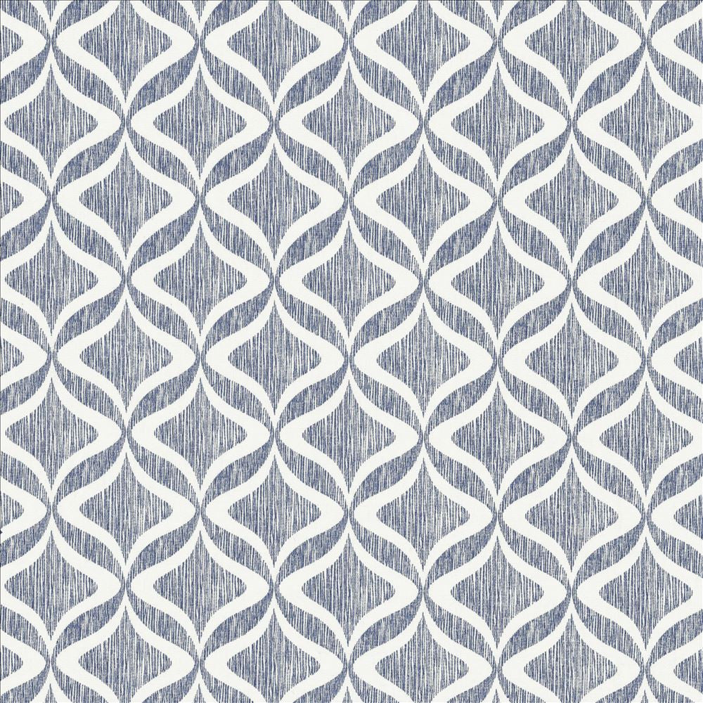Lola Navy by Kasmir Designer Fabric 1456 100% Cotton
 TURKMENISTAN 30,000 Wyzenbeek Double Rubs </p><p>Repeat: Horizontal: 3 3/8 inches and Vertical: 3 3/8 inches 54 - Swanky Fabrics -