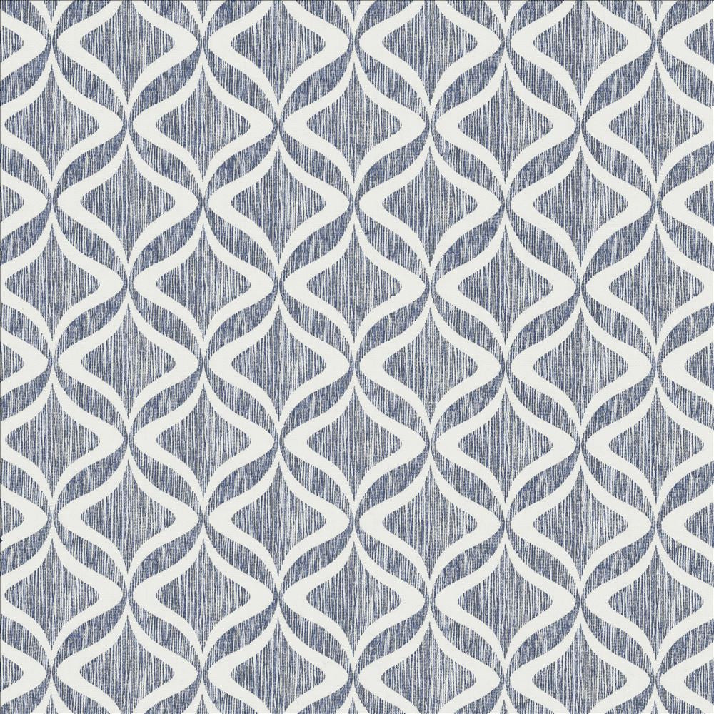Lola Navy by Kasmir Designer Fabric See sample 100% Cotton
 TURKMENISTAN 30,000 Wyzenbeek Double Rubs </p><p>Repeat: Horizontal: 3 3/8 inches and Vertical: 3 3/8 inches 54 - Swanky Fabrics -