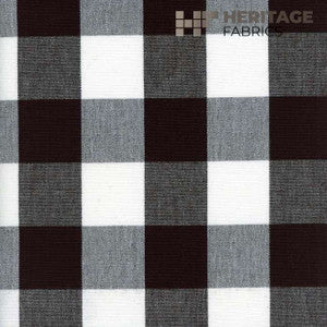 Roth & Tompkins Fabric Lyme Black/White