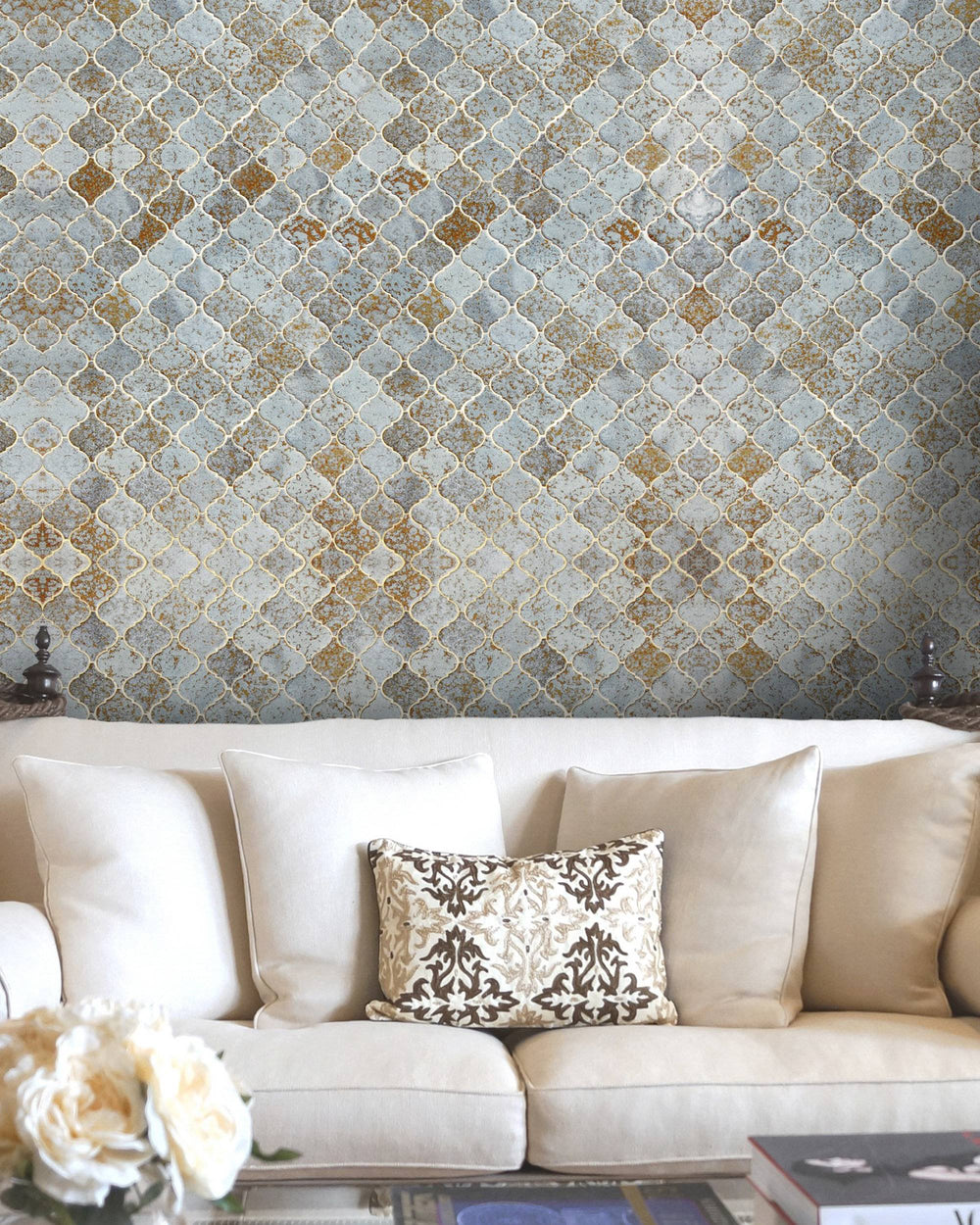Morocco Tiles wallpaper by Mind the Gap (WP20262), view 2