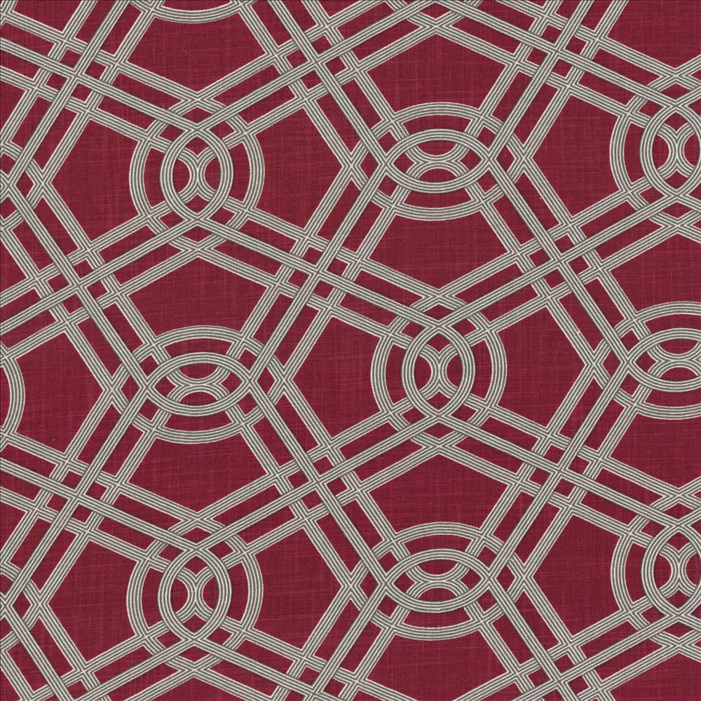 Macrame Berry by Kasmir Designer Fabric 5087 55% Linen
45% Cotton
 CHINA 15,000 Wyzenbeek Double Rubs </p><p>Repeat: Horizontal: 13 4/8 inches and Vertical: 12 2/8 inches 54 - Swanky Fabrics -