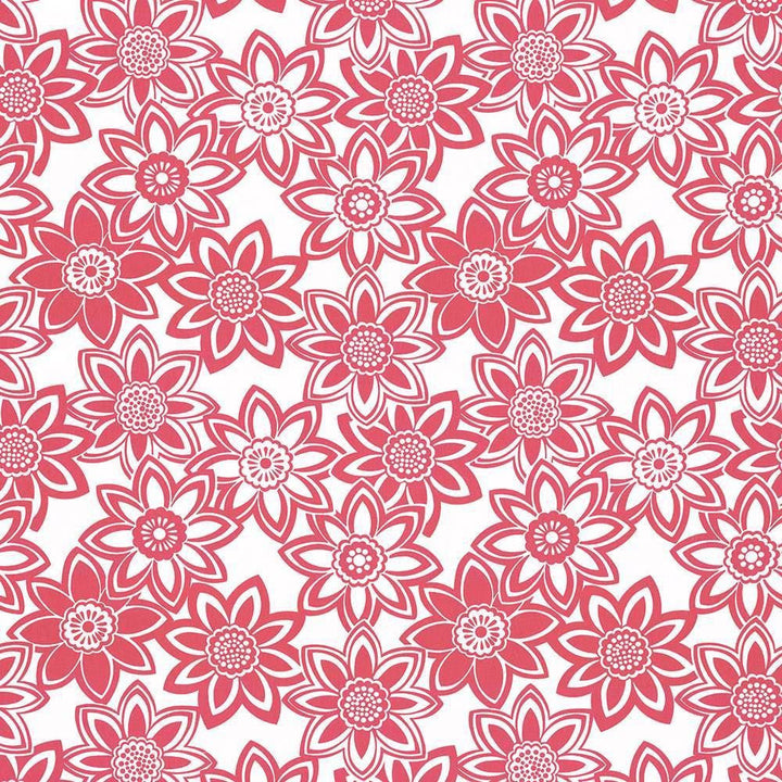 Mahina Hot Pink by Kasmir Designer Fabric 5106 100% Cotton
 USA 51,000 Wyzenbeek Double Rubs </p><p>Repeat: Horizontal: 27 inches and Vertical: 24 6/8 inches 53 - Swanky Fabrics -