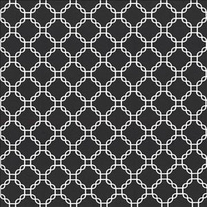 Kasmir Fabric Mahina Trellis Black