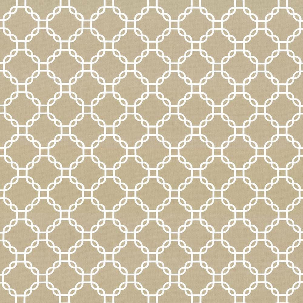 Mahina Trellis Dove by Kasmir Designer Fabric See sample 100% Cotton
 USA 51,000 Wyzenbeek Double Rubs </p><p>Repeat: Horizontal: 4 4/8 inches and Vertical: 4 4/8 inches 53 - Swanky Fabrics -