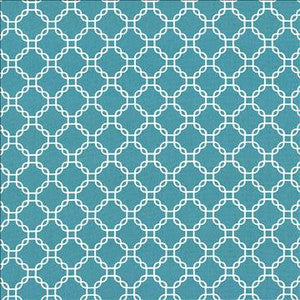 Kasmir Fabric Mahina Trellis Turquoise