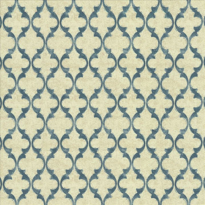 Makayla Caspian by Kasmir Designer Fabric 1456 100% Cotton
 TURKMENISTAN </p><p>Repeat: Horizontal: 4 4/8 inches and Vertical: 6 3/8 inches 54 - Swanky Fabrics -
