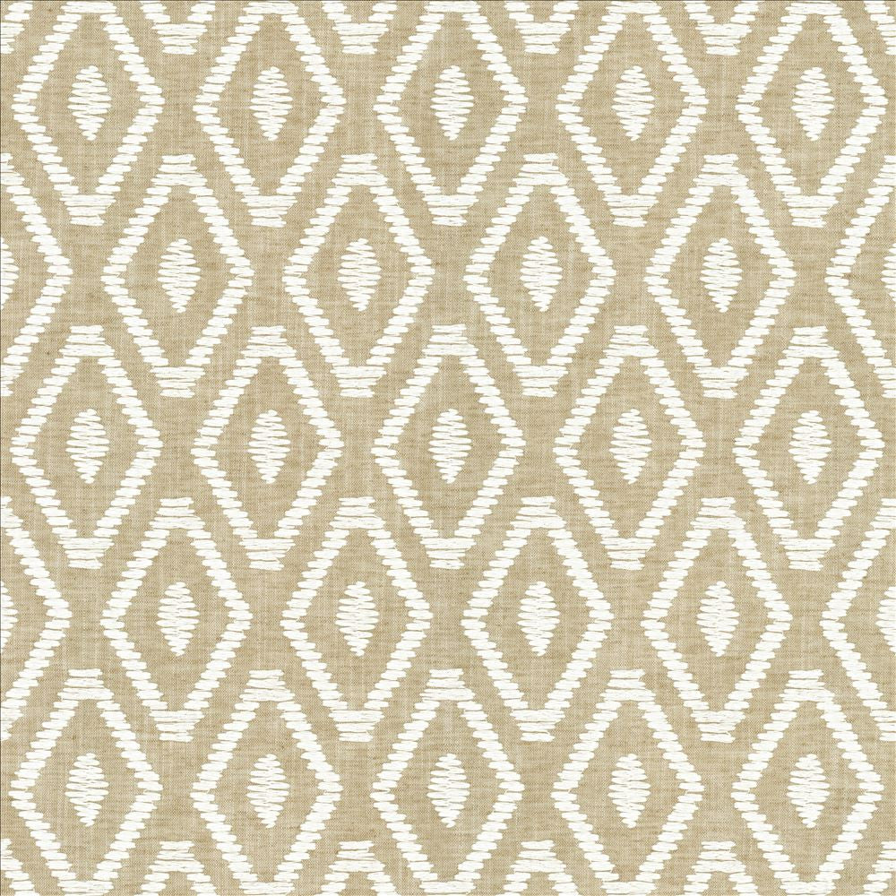 Malawi Natural  by Kasmir Designer Fabric 1462 82% Polyester
11% Cotton
7% Linen
 INDIA Not Tested Horizontal: 3 3/8 inches and Vertical: 6 3/8 inches 54  - Swanky Fabrics -