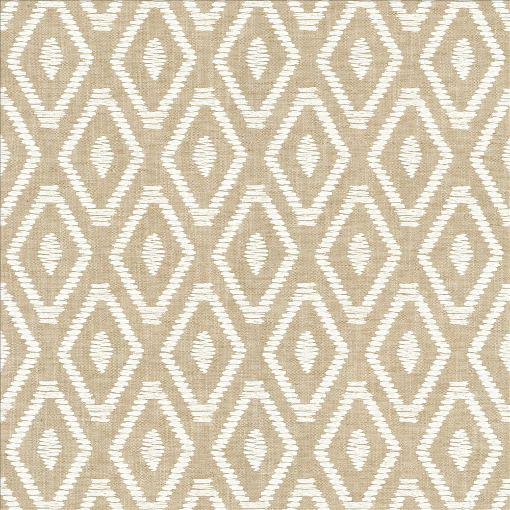 Malawi Natural by Kasmir Designer Fabric 1462 82% Polyester
11% Cotton
7% Linen
 INDIA </p><p>Repeat: Horizontal: 3 3/8 inches and Vertical: 6 3/8 inches 54 - Swanky Fabrics -