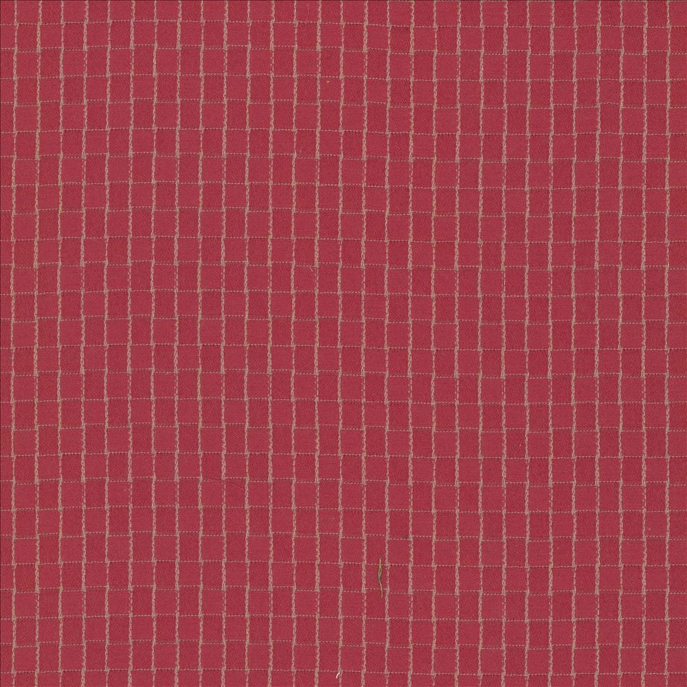 Maneka Raspberry by Kasmir Designer Fabric 5071 100% Polyester
 TAIWAN </p><p>Repeat: Horizontal: 4/8 inches and Vertical: 5/8 inches 54 - 56 - Swanky Fabrics -