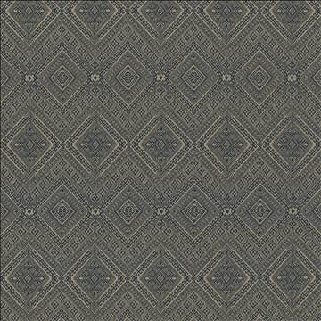Manhasset Prussian by Kasmir Designer Fabric 1441 100% Cotton TURKEY 20,000 Wyzenbeek Double Rubs H: 6 7/8 inches, V: 14 inches 54 - 55 - Swanky Fabrics - Kasmir