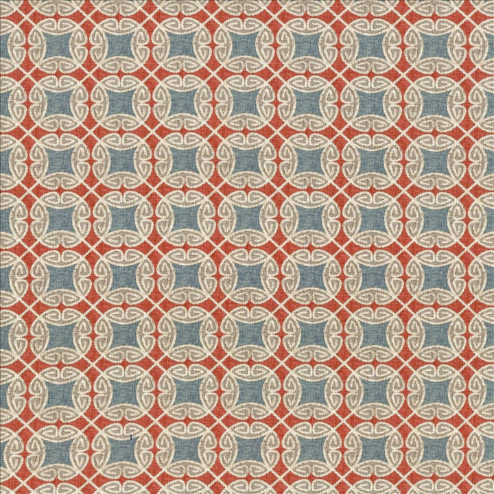 Manzanillo Chili Pepper by Kasmir Designer Fabric 5070 100% Cotton PAKISTAN 15,000 Wyzenbeek Double Rubs Horizontal: 3 inches and Vertical: 3 inches 54 - 55 - Swanky Fabrics -