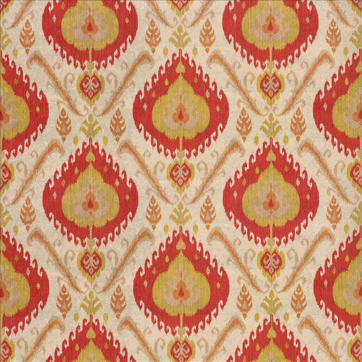 Marazzi Tomato by Kasmir Designer Fabric 1434 100% Polyester
 CHINA 51,000 Wyzenbeek Double Rubs </p><p>Repeat: Horizontal: 27 inches and Vertical: 27 inches 54 - Swanky Fabrics -