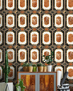 Mind the Gap Wallpaper Mind The Gap   WALDORF Ochre   (WP20357)