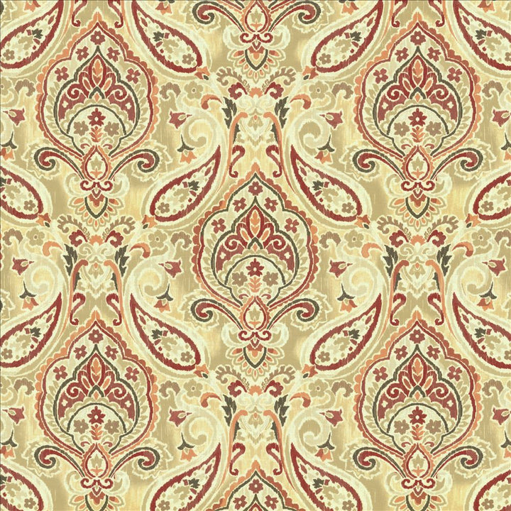 Margot Pottery by Kasmir Designer Fabric 1452 100% Polyester
 CHINA </p><p>Repeat: Horizontal: 27 inches and Vertical: 26 inches 53 - Swanky Fabrics -