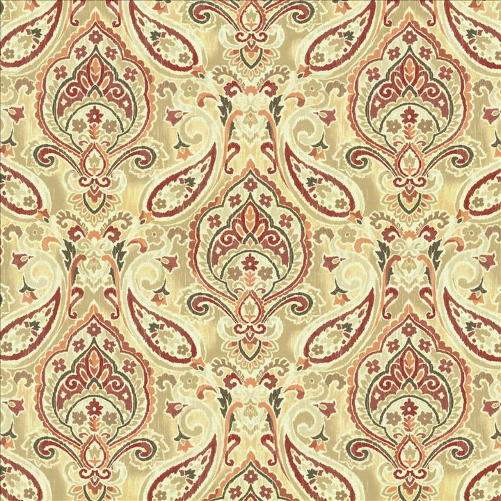 Margot Pottery by Kasmir Designer Fabric 1452 100% Polyester
 CHINA 30,000 Wyzenbeek Double Rubs </p><p>Repeat: Horizontal: 27 inches and Vertical: 26 inches 53 - Swanky Fabrics -