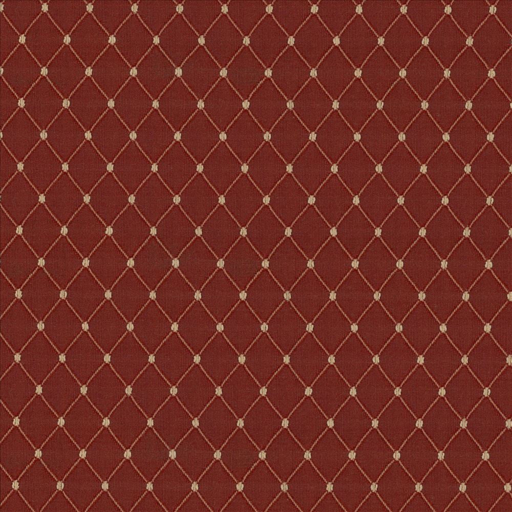Martinez Scarlet by Kasmir Designer Fabric 1334 100% Polyester
 CHINA </p><p>Repeat: Horizontal: 6/8 inches and Vertical: 1 2/8 inches 54 - 56 - Swanky Fabrics -