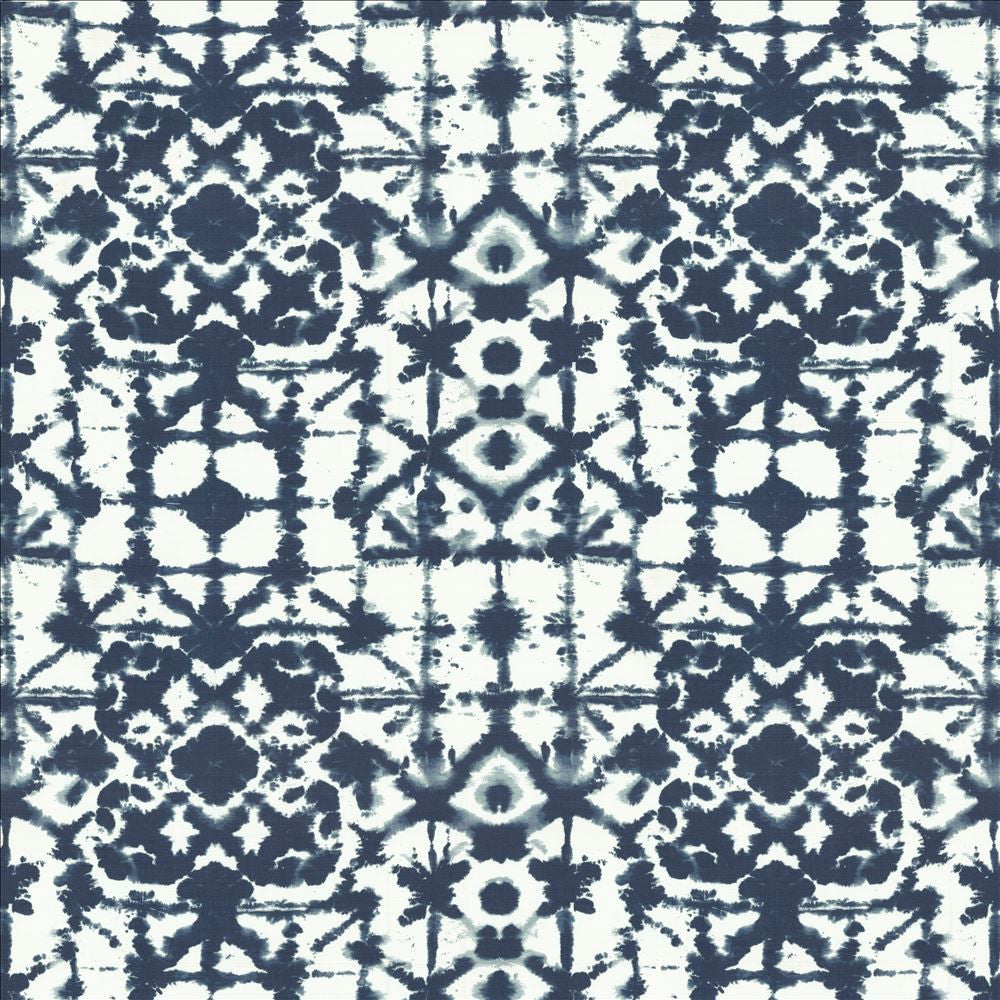 Matsu Indigo by Kasmir Designer Fabric 1454 100% Polyester
 CHINA </p><p>Repeat: Horizontal: 27 inches and Vertical: 27 inches 54 - Swanky Fabrics -