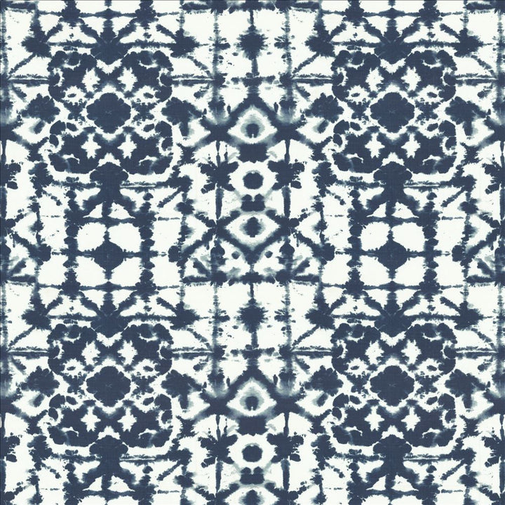 Matsu Indigo by Kasmir Designer Fabric 1454 100% Polyester
 CHINA </p><p>Repeat: Horizontal: 27 inches and Vertical: 27 inches 54 - Swanky Fabrics -
